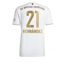 Bayern Munich Lucas Hernandez #21 Bortatröja 2022-23 Korta ärmar